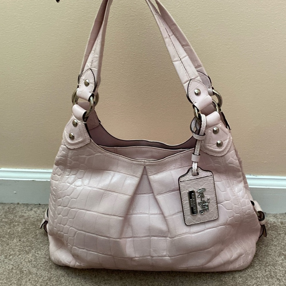 Light pink Coach bag